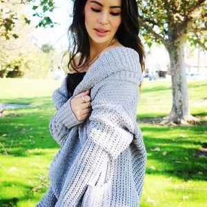 Mia Sweater. Gray. This listing for gray color**